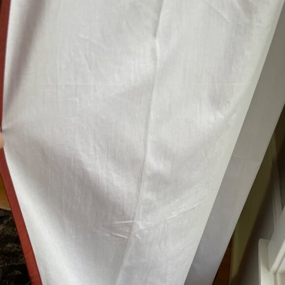 Pottery Barn Burgundy 100W x 96L Silk Dupioni Drapes.Set of 2 - Picture 6 of 8